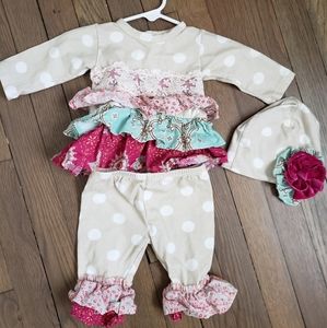 Haute Baby Outfit with Hat